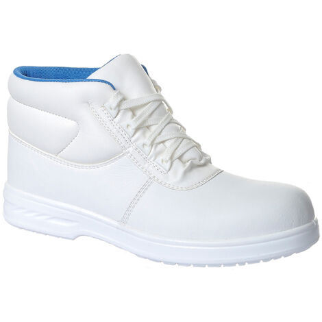 Scarpe da cuoco con lacci Portwest Albus S2 Bianco 46