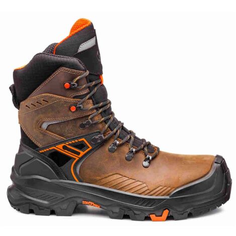 Scarpe da lavoro alte Base T-Wall Top B1610B S3S HRO CI HI LG FO SR - 39 - Marrone