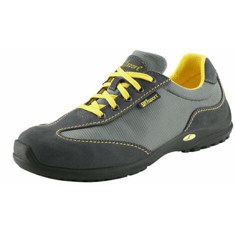 Scarpe da Lavoro Antinfortunistiche Capri in Pelle Scamosciata - Puntale in  Alluminio - Grigio 43 - Grigio