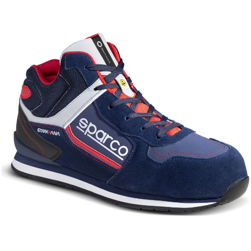 Chaussures de sécurité Sparco gymkhana olympus esd S3 src hro (bleu marine/rouge)
