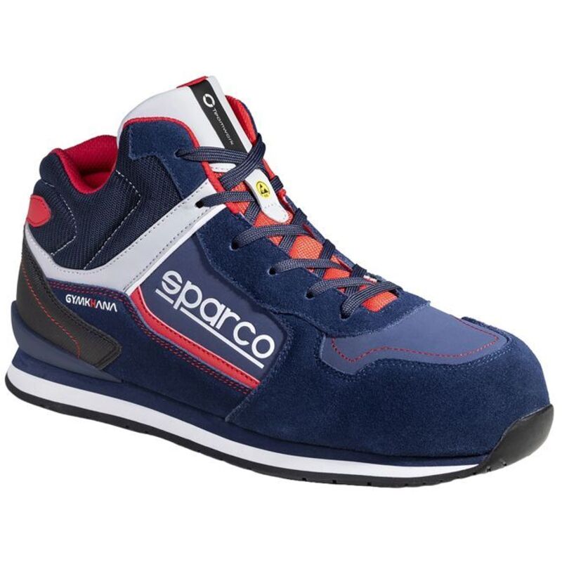 Sicherheitsschuhe - Sparco Gymkhana-h Olympus - Nubuk - Wasserabweisend - Durchtrittsichere Sohle