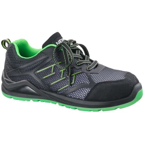 Scarpe da lavoro Neri Fuego S1P SRC ESD - 41 - Nero/Verde