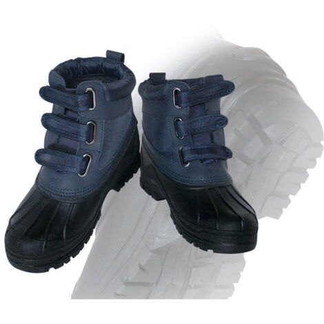 Scarpe da scuderia alte blu