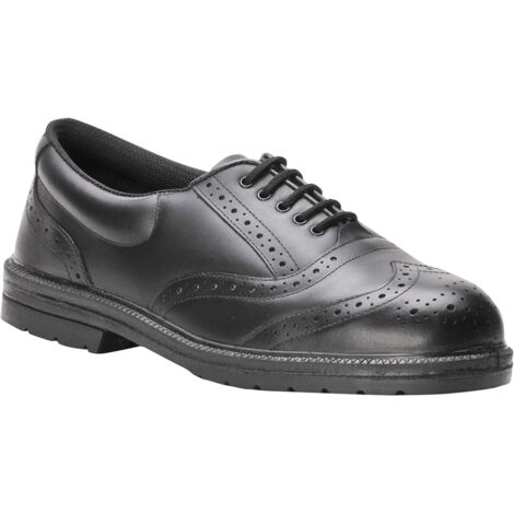 Scarpe di sicurezza basse Ville Brogue Steelite S1P Nero 41