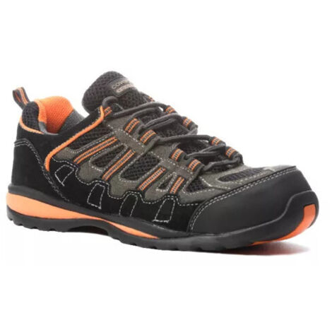 Scarpe di sicurezza Helvite S1P numero 45 nero/arancio