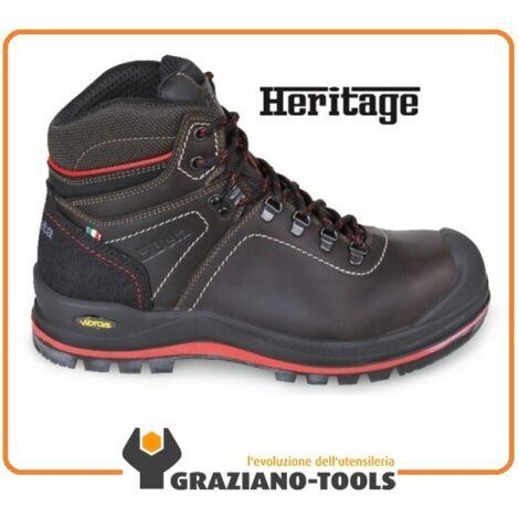 SCARPE TREKKING HERITAGE MID S3 BROWN HM VIBRAM  MISURA  40