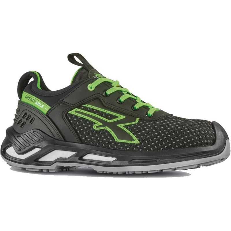 Image of Scarpe UPower rosso 360 - Bryan S3 Nero/Verde 41