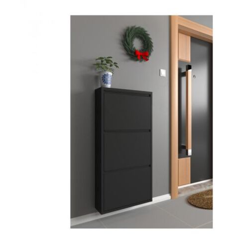 SCARPIERA 3A METALLO CM 50X15X104 NERO