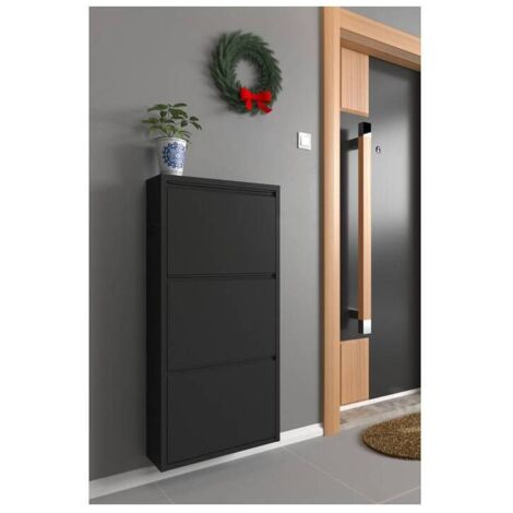 SCARPIERA 3A METALLO CM 50X15X104 NERO