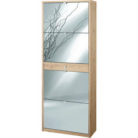 ARMADIO SCARPIERA CON due ante battenti in legno H 170 L 80 P 40 CM EUR  830,00 - PicClick IT