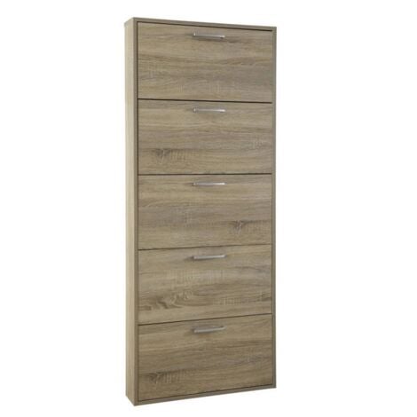Scarpiera 5 ribalte rovere sc1307k50106