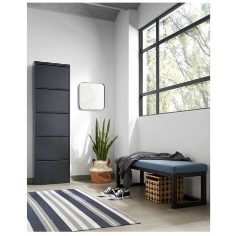 SCARPIERA 5A METALLO CM 50X15X172 NERO