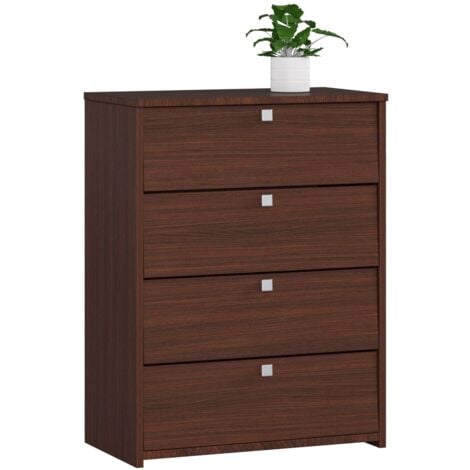 Scarpiera AKORD RUBIN Wengé 66 cm 4 ante 66x36x85 cm