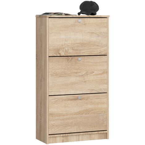 Scarpiera AKORD Sonoma Quercia 60 cm 3 ante 60x28,5x113 cm
