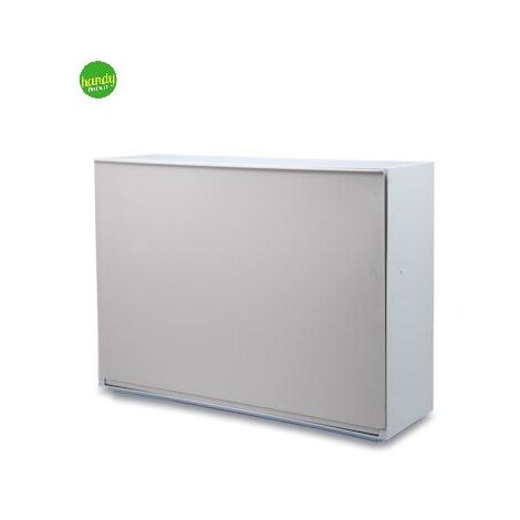 NVEES Scarpiera Belli e Forti serie liscia grigio 39 x 51 x 17 cm