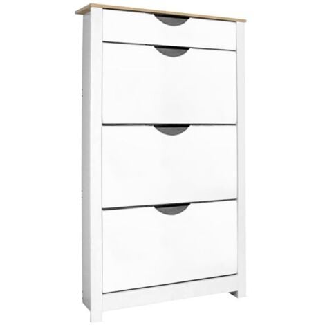 SCARPIERA/ARMADIO PETRA CM 90X34,5 H. 140 BIANCO: vendita online SCARPIERA/ARMADIO  PETRA CM 90X34,5 H. 140 BIANCO in offerta