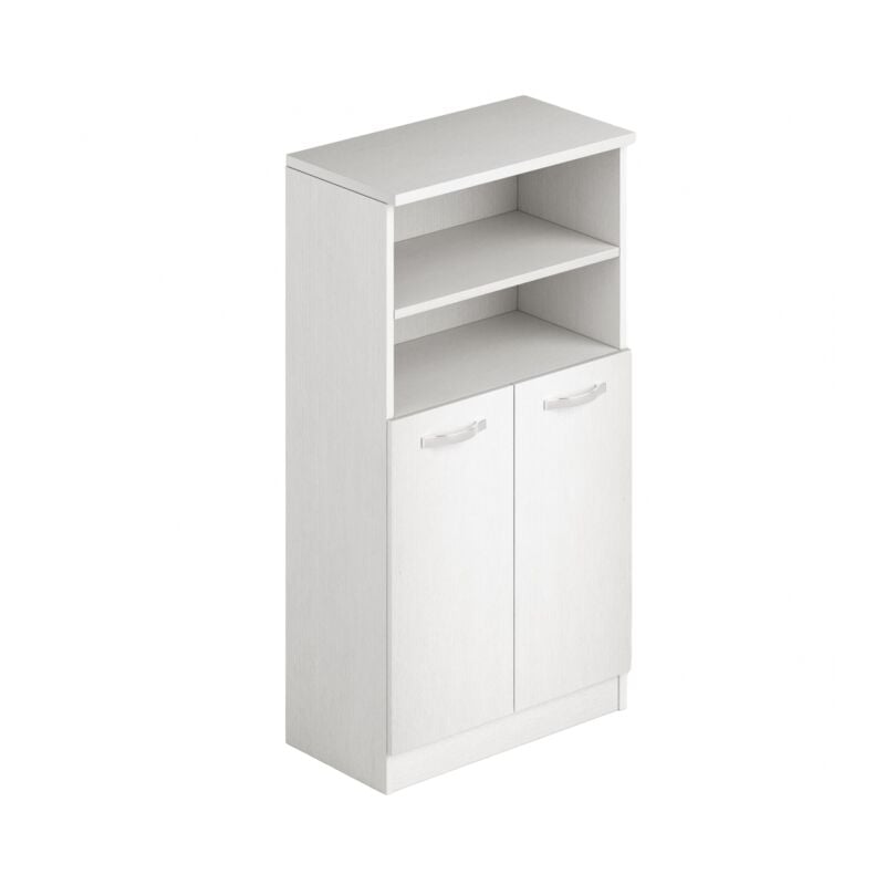 Scarpiera 130 cm bianco frassinato - Vicenza