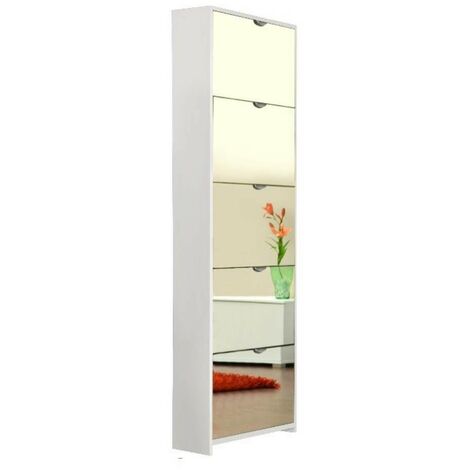 SCARPIERA 5 RIBALTE MOD. QUADRANTE CM 70X29 H.190 OSSIDO NERO E CEMENTO :  vendita online SCARPIERA 5 RIBALTE MOD. QUADRANTE CM 70X29 H.190 OSSIDO NERO  E CEMENTO in offerta