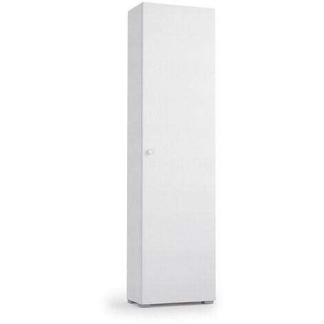 Scarpiera mobile multiuso 7 ripiani bianco