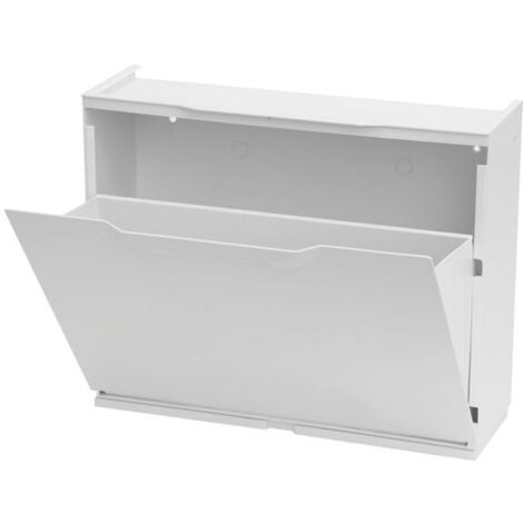 SCARPIERA MODULARE Impilabile Mod. UNIKA COLORE BIANCO in Plastica