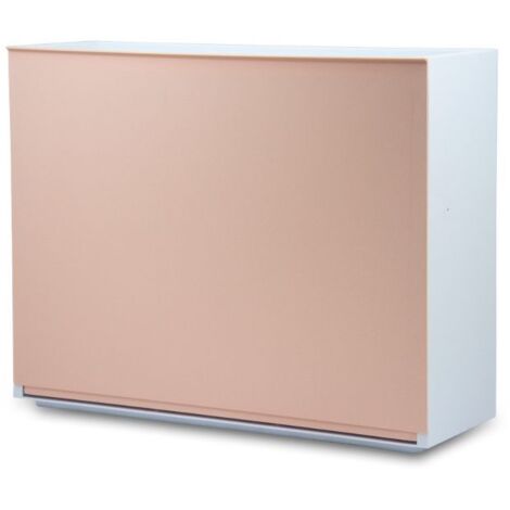 Scarpiera Salvaspazio Modulare Liscia Cipria 51,5 x 39 x 16 cm Belli&Forti