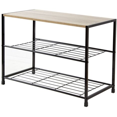 Scarpiera su 3 livelli per 6 paia L63 cm - LEXIE