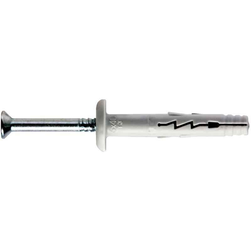 TASSELLO NYLON A PERCUSSIONE 'TURBO JET' TJ6-40B 6 x 40 - vite 3,8 x 45