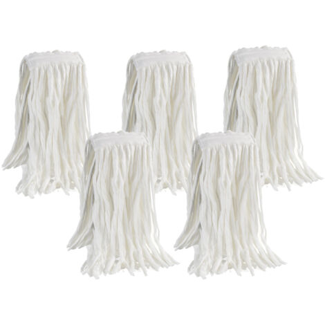 Scatola 5 Mop Twister bianco da 280 gr.