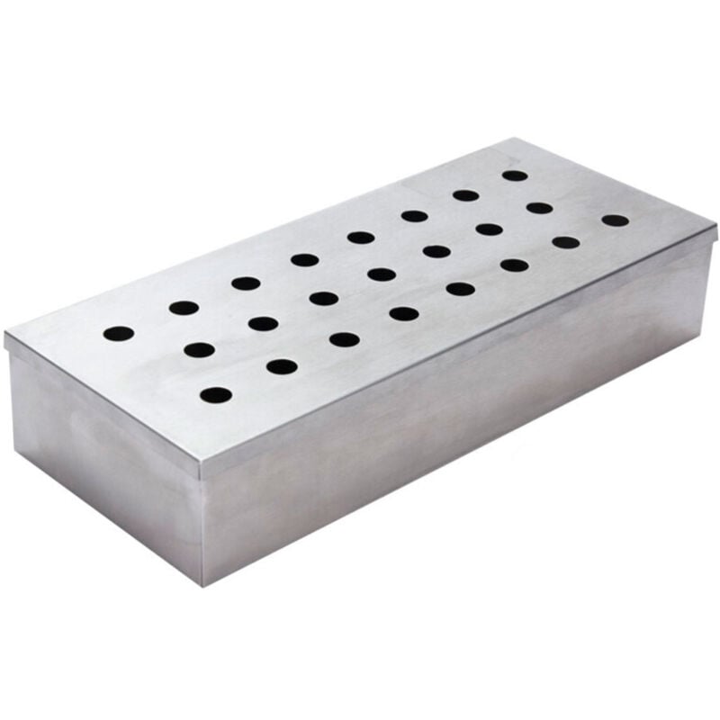 Affumicatore portatile in acciaio inox vaggan 45x24x10cm