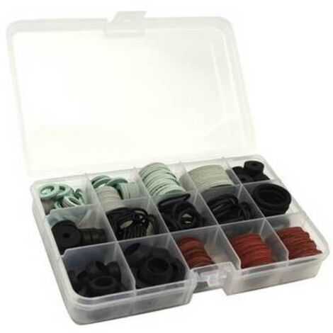 SCATOLA ASSORTITA 222 PZ GUARNIZIONI IN 15 MINI-BOX -