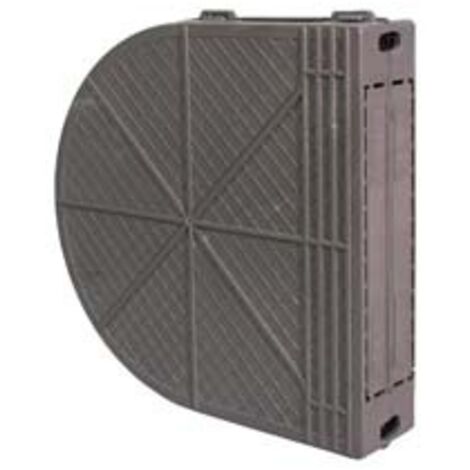 SCATOLA AVVOLGIBILI IN PLASTICA- interforo cm.18,5 - dim.ingombro cm.20,5x4,5x20,5 - 5 pezzi