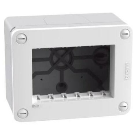 Scatola bticino matixgo 3 moduli ip40 bianco - 28403w