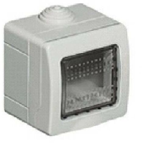 SCATOLA CASSETTA CON SPORTELLO IP55 BTICINO IDROBOX MODULO MATIX 2 Posti