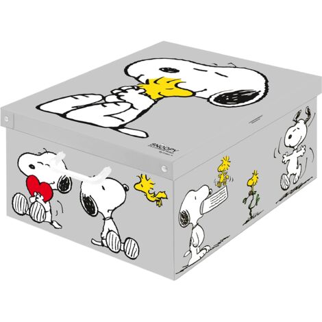 SCATOLA COLLECTION SNOOPY 39X50X24CM KANGURU BIANCHERIA OGGETTI