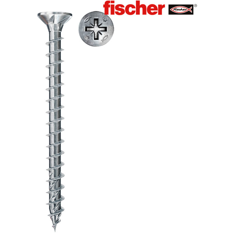 Fischer - Scatola 200 viti fpf ii czf 4,5x30 bc