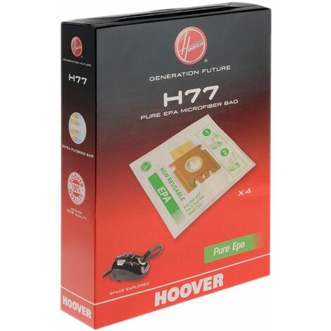 Scatola da 4 sacchetti in microfibra H77 originale - Aspirapolvere - HOOVER - 3079943665392349525
