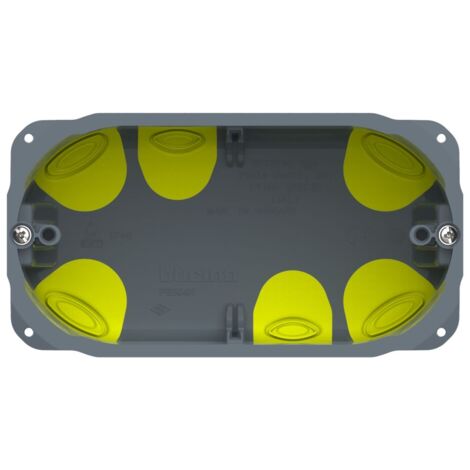 Scatola da incasso 4 moduli in resina per cartongesso BTicino PB504NN