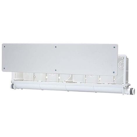 Scatola da incasso predisposizione con scarico condensa dim. 455x100x65 mm