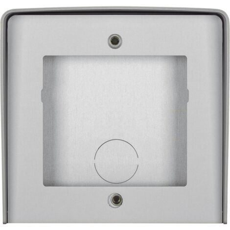 Scatola da parete con tettuccio antipioggia Alluminio BTicino 345311