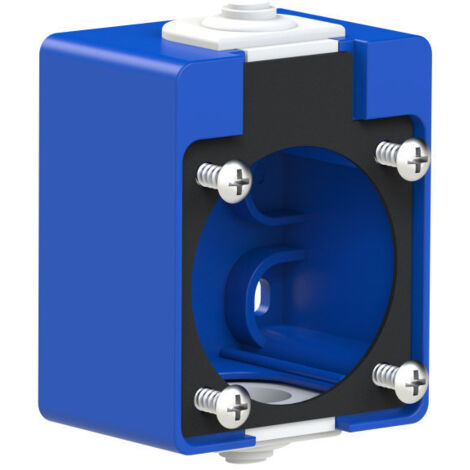 Scatola da superficie per prese P-Nova 1040-0 e 1050-0, blu