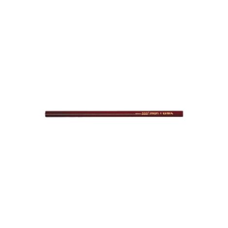 Scatola di 12 matite ovali rosse da carpentiere 30 cm OMYACOLOR - 4333101