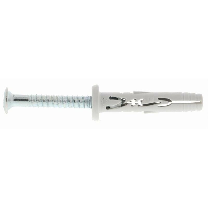 Scatola di 200 tasselli hit m con attacco piatto