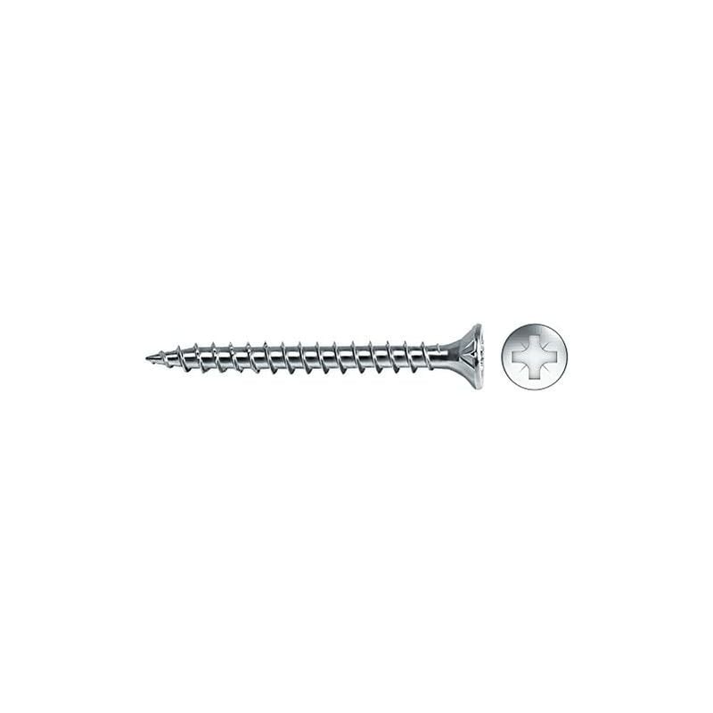 Scatola a viti Celo 250 Unità Zincato (4,5 x 60