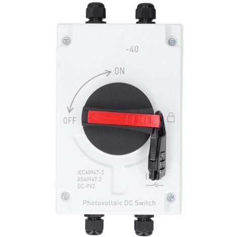 Scatola di commutazione CC fotovoltaica solare Ej.Life DC1000V 32A con connettore solare per impianto di alimentazione solare