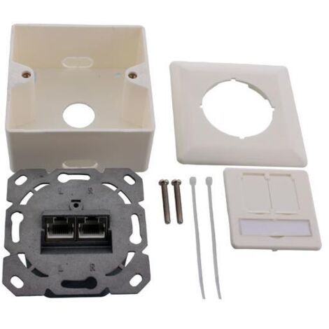 scatola di connessione inline 4043718209347 bianco schermato