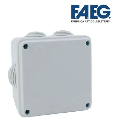 Scatola Di Giunzione Esterna Christmas Concepts | 42x22x10cm | Verde | Resistente Alle Intemperie | Per Plug E Trasformatori