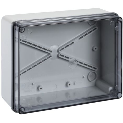 Scatola Di Derivazione 190X140X70 Ip55 Trasparente ( SCHNEIDER cod. SL00957 )