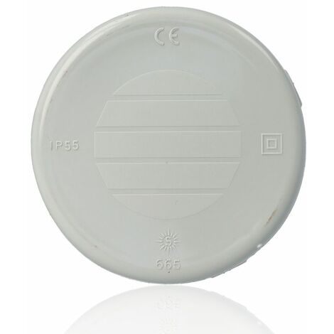Scatola di derivazione con coperchio a pressione - IP55 -dim. int. diam. 70x35 - pareti con passacavi - Grigio  (alternativa Gewiss GW44001)