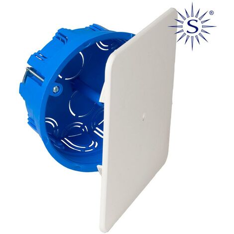 Scatola di derivazione per collegamento e derivazione in pareti cave ø100x46mm EDM 60091