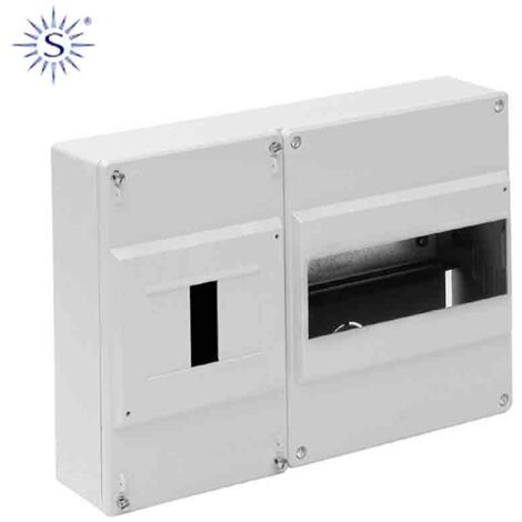 Scatola di distribuzione 1 ICP + 5 elementi bianco 120x140x58mm Pavimento retrattile 691B